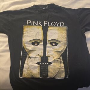 Pink Floyd Black and Yellow Division Bell Vintage Tour T-shirt